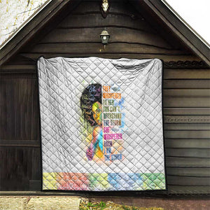 Black Girl I Am The Storm Quilt African American Women