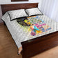 Black Girl I Am The Storm Quilt Bed Set African American Women