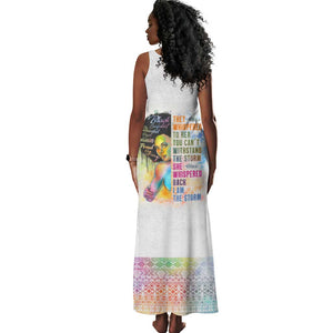 Black Girl I Am The Storm Tank Maxi Dress African American Women