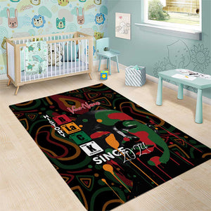 Personalized Black History Month Area Rug Since 2024 Chemistry Style