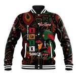 Personalized Black History Month Baseball Jacket Since 2024 Chemistry Style DT02