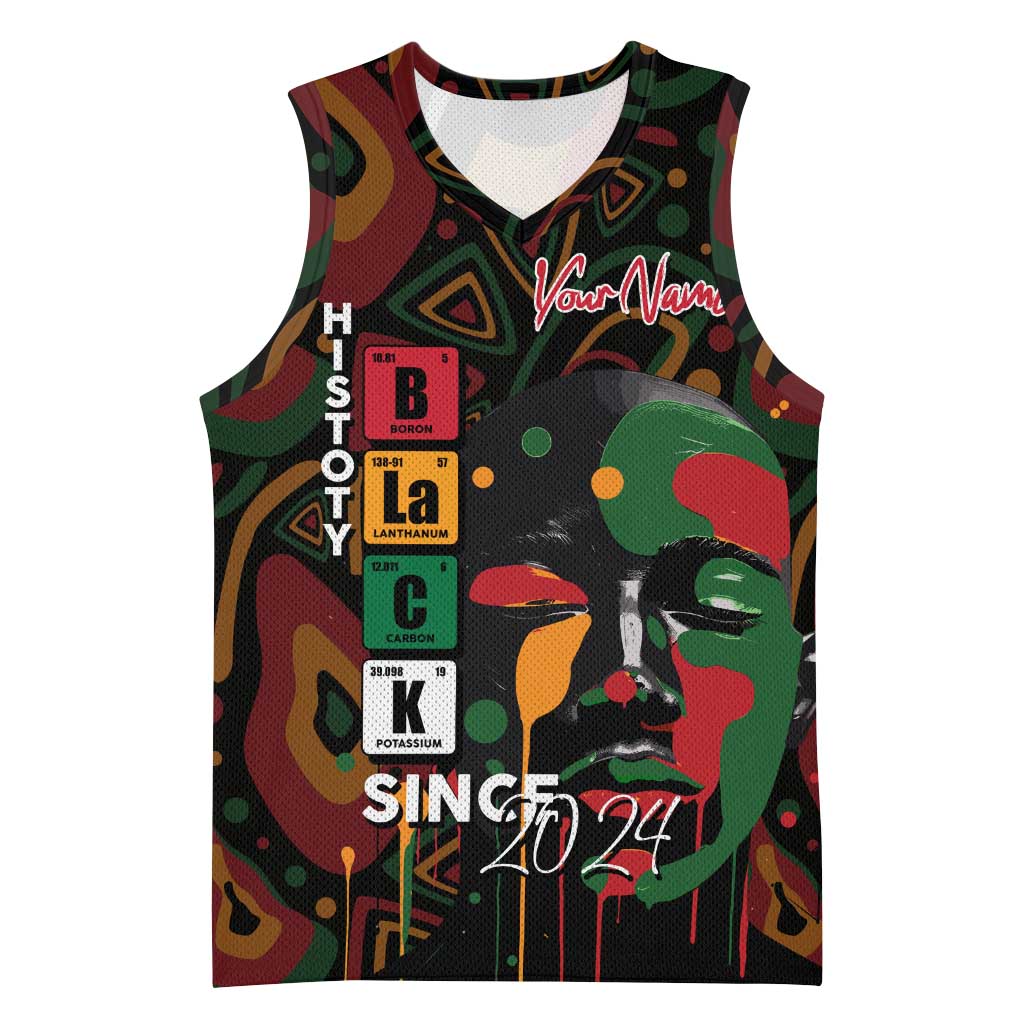 Personalized Black History Month Basketball Jersey Since 2024 Chemistry Style DT02