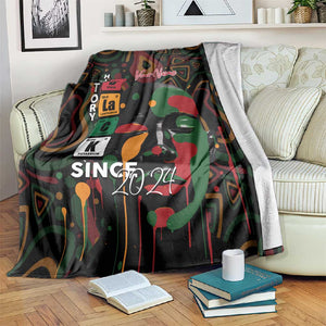 Personalized Black History Month Blanket Since 2024 Chemistry Style