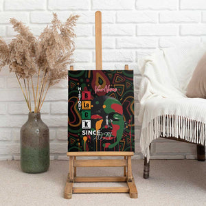 Personalized Black History Month Canvas Wall Art Since 2024 Chemistry Style