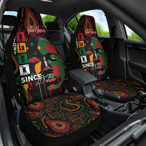 Personalized Black History Month Car Seat Cover Since 2024 Chemistry Style