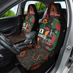 Personalized Black History Month Car Seat Cover Since 2024 Chemistry Style