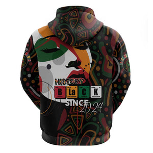 Personalized Black History Month Hoodie Since 2024 Chemistry Style