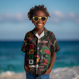 Personalized Black History Month Kid Hawaiian Shirt Since 2024 Chemistry Style