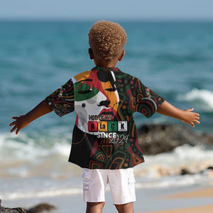 Personalized Black History Month Kid Hawaiian Shirt Since 2024 Chemistry Style