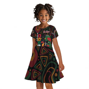 Personalized Black History Month Kid Short Sleeve Dress Since 2024 Chemistry Style