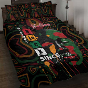 Personalized Black History Month Quilt Bed Set Since 2024 Chemistry Style