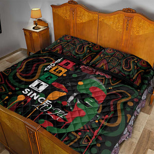 Personalized Black History Month Quilt Bed Set Since 2024 Chemistry Style