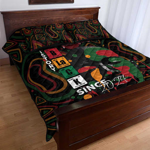 Personalized Black History Month Quilt Bed Set Since 2024 Chemistry Style