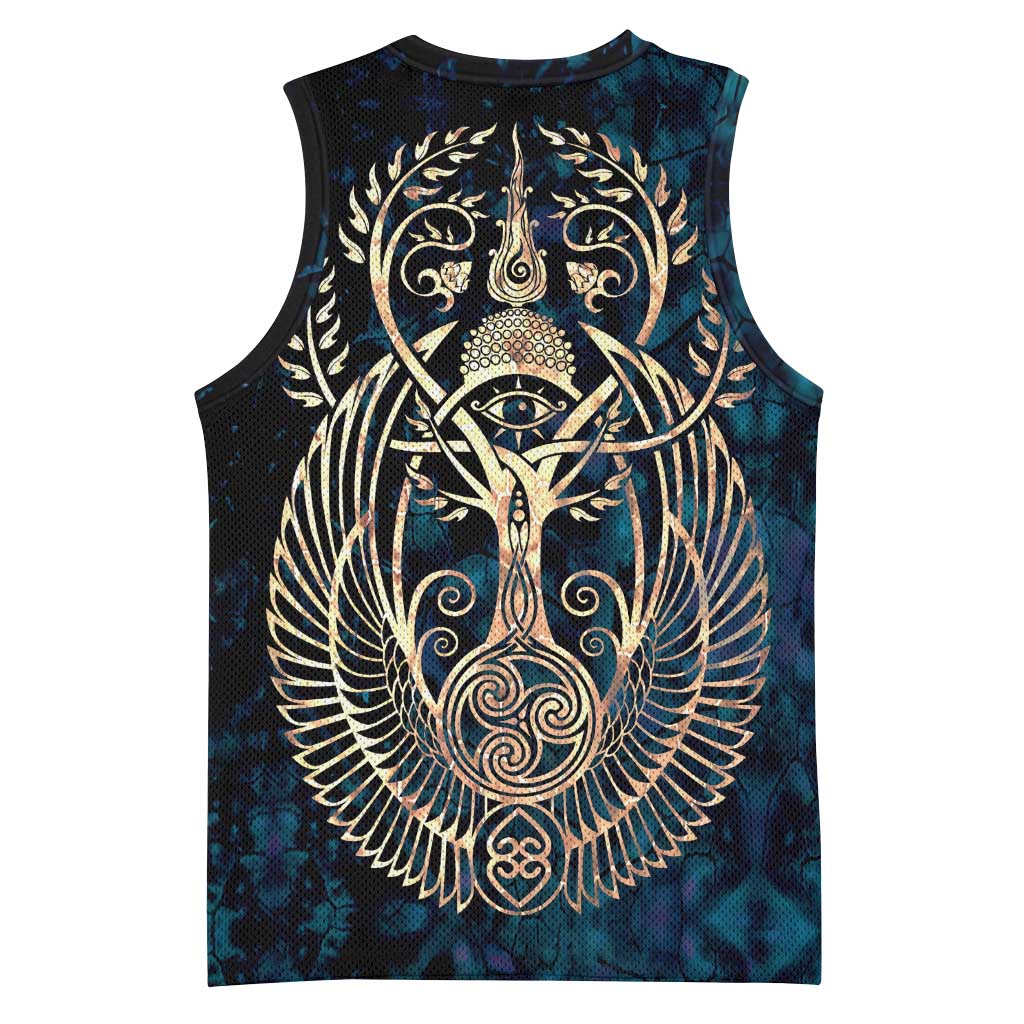 Adinkra Symbols Basketball Jersey Tree of Life DT02