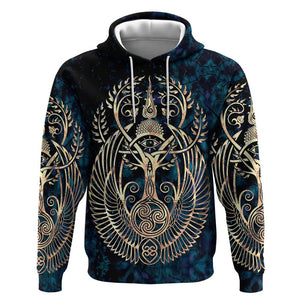 Adinkra Symbols Hoodie Tree of Life