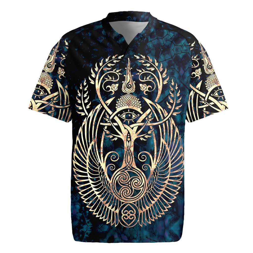 Adinkra Symbols Rugby Jersey Tree of Life