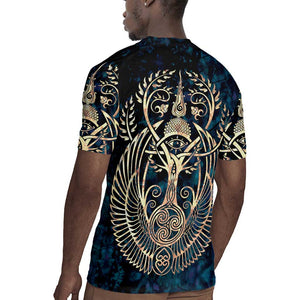 Adinkra Symbols Rugby Jersey Tree of Life