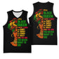 Three Sides Of Me Basketball Jersey African Women Black Queen DT02