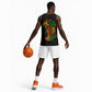 Three Sides Of Me Basketball Jersey African Women Black Queen DT02