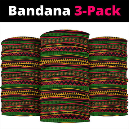 Three Sides Of Me Neck Gaiter African Women Black Queen DT02