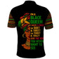 Three Sides Of Me Polo Shirt African Women Black Queen