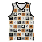 Adinkra Symbols Fashion Basketball Jersey DT02