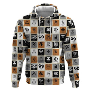 Adinkra Symbols Fashion Hoodie