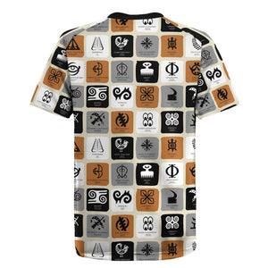 Adinkra Symbols Fashion Rugby Jersey