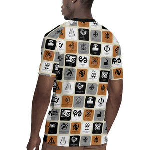 Adinkra Symbols Fashion Rugby Jersey