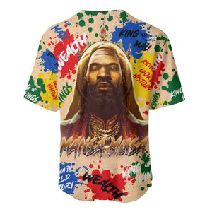 King Of Kings Mansa Musa Baseball Jersey