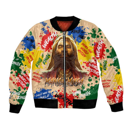 King Of Kings Mansa Musa Bomber Jacket
