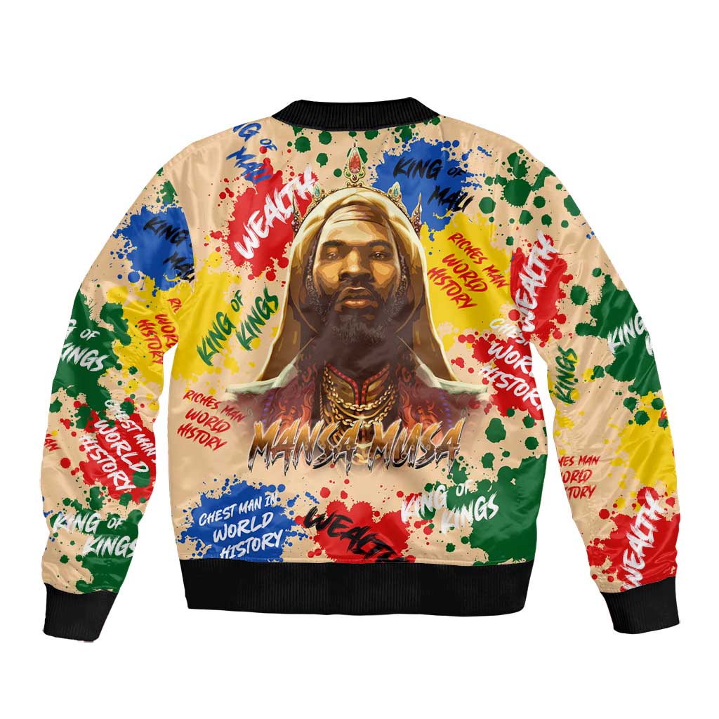 King Of Kings Mansa Musa Bomber Jacket