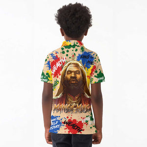 King Of Kings Mansa Musa Kid Polo Shirt