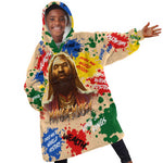 King Of Kings Mansa Musa KId Wearable Blanket Hoodie