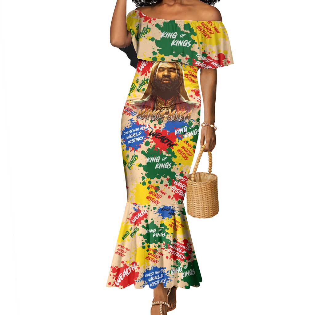 King Of Kings Mansa Musa Mermaid Dress