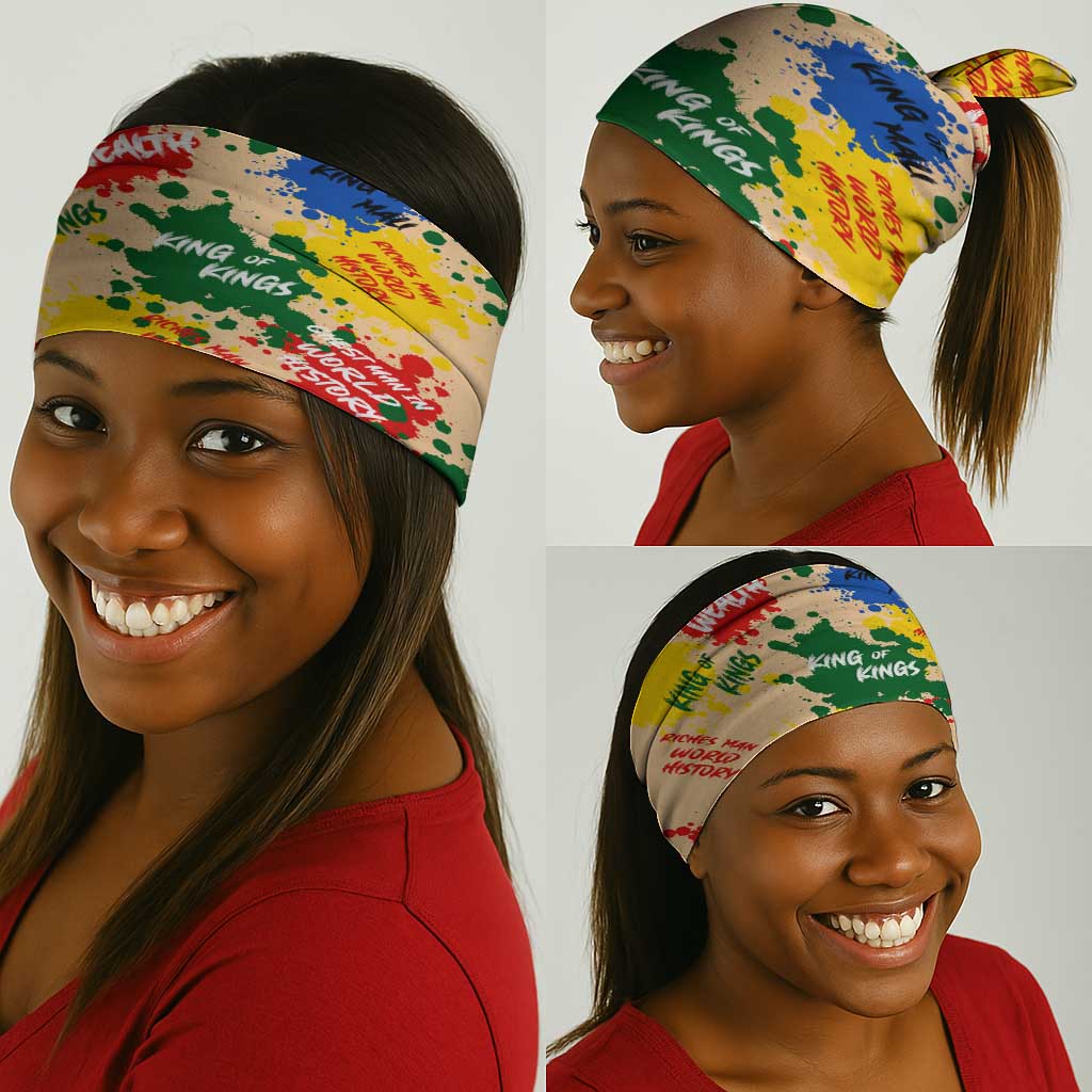 King Of Kings Mansa Musa Neck Gaiter DT02