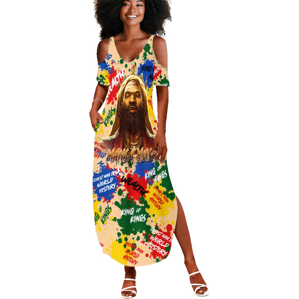 King Of Kings Mansa Musa Summer Maxi Dress