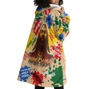 King Of Kings Mansa Musa Wearable Blanket Hoodie