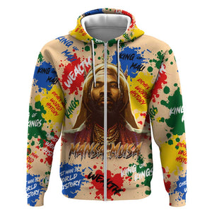 King Of Kings Mansa Musa Zip Hoodie