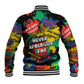 Never Apologize For Being Black Baseball Jacket DT02
