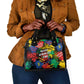 Never Apologize For Being Black Shoulder Handbag