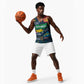 Music That Makes Us Proud African Basketball Jersey Black People DT02