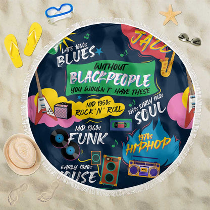 Music That Makes Us Proud African Beach Blanket Black People