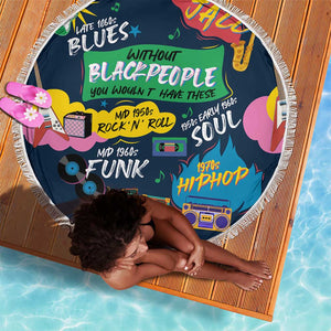 Music That Makes Us Proud African Beach Blanket Black People