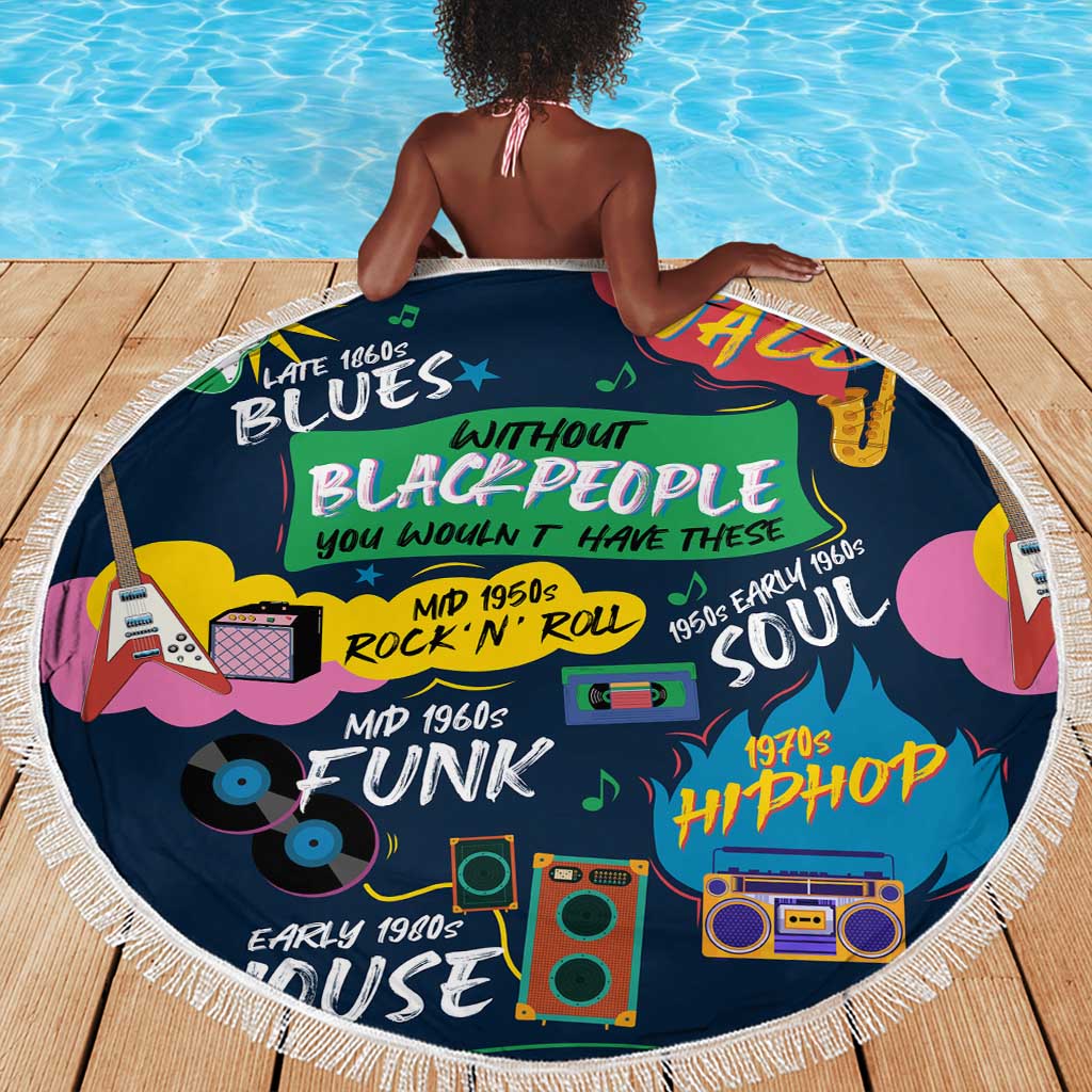 Music That Makes Us Proud African Beach Blanket Black People