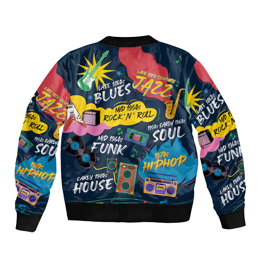 Music That Makes Us Proud African Bomber Jacket Black People
