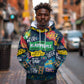 Music That Makes Us Proud African Hoodie Black People