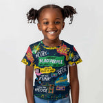 Music That Makes Us Proud African Kid T shirt Black People