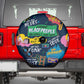 Music That Makes Us Proud African Spare Tire Cover Black People