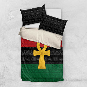 Pan African Ankh Bedding Set Egyptian Cross